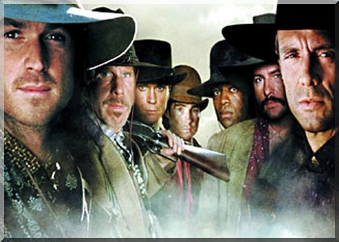 the magnificent seven,les 7 mercenaires,western,ron pearlman,eric close,michael biehn,laurie holden,histoire des séries américaines,walking dead,now and again,without a trace,hellboy,sons of anarchy